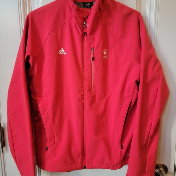 NWT Adidas Canada Olympic Softshell Jacket - Picture 2 of 13